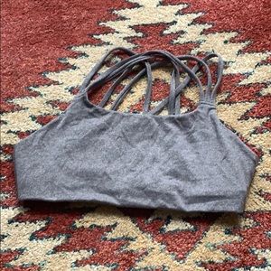 Athleta Sports Bra Grey